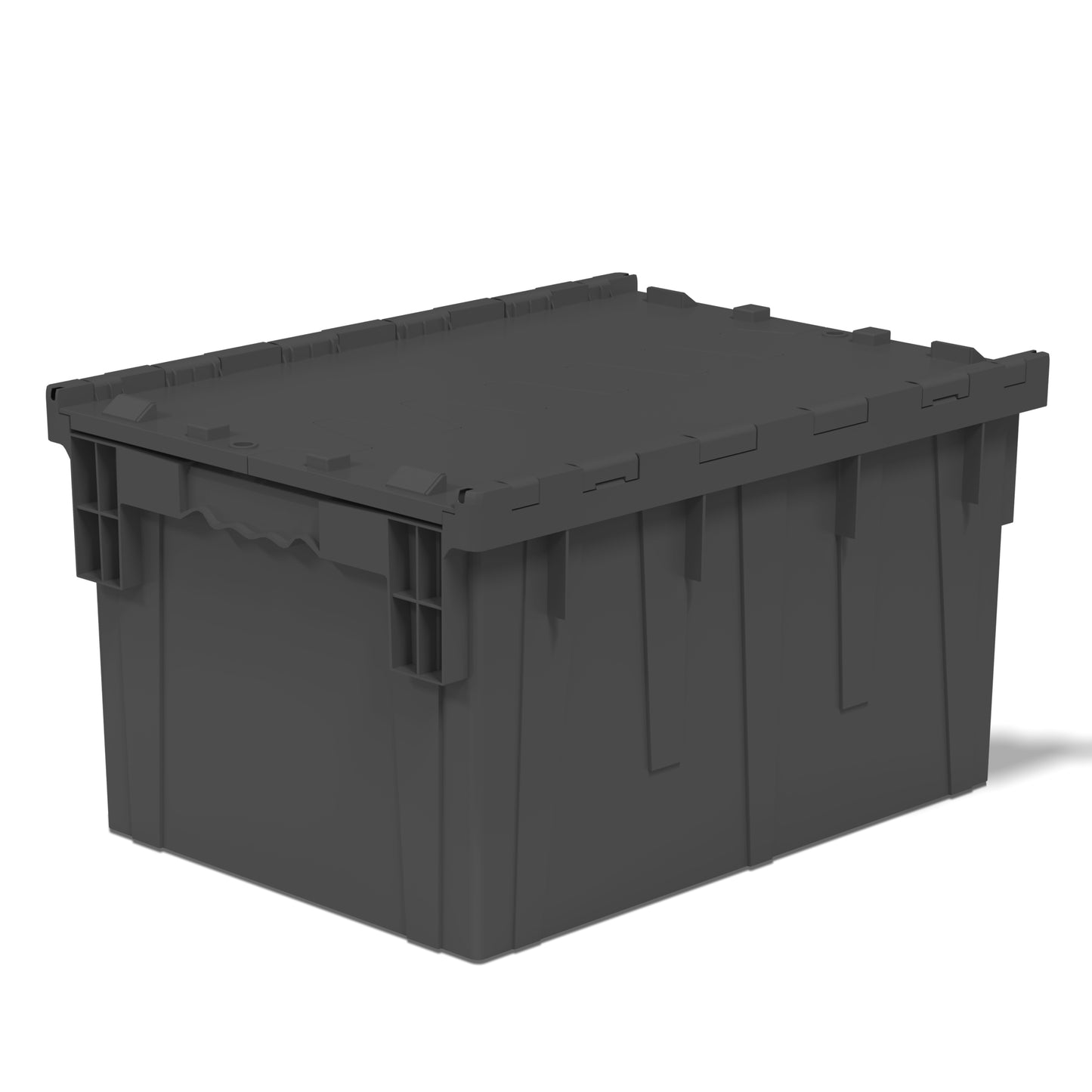 Hudson Exchange 28.1 x 20.8 x 15.6” (28.4 Gallon) Storage Tote Container with Attached Lid