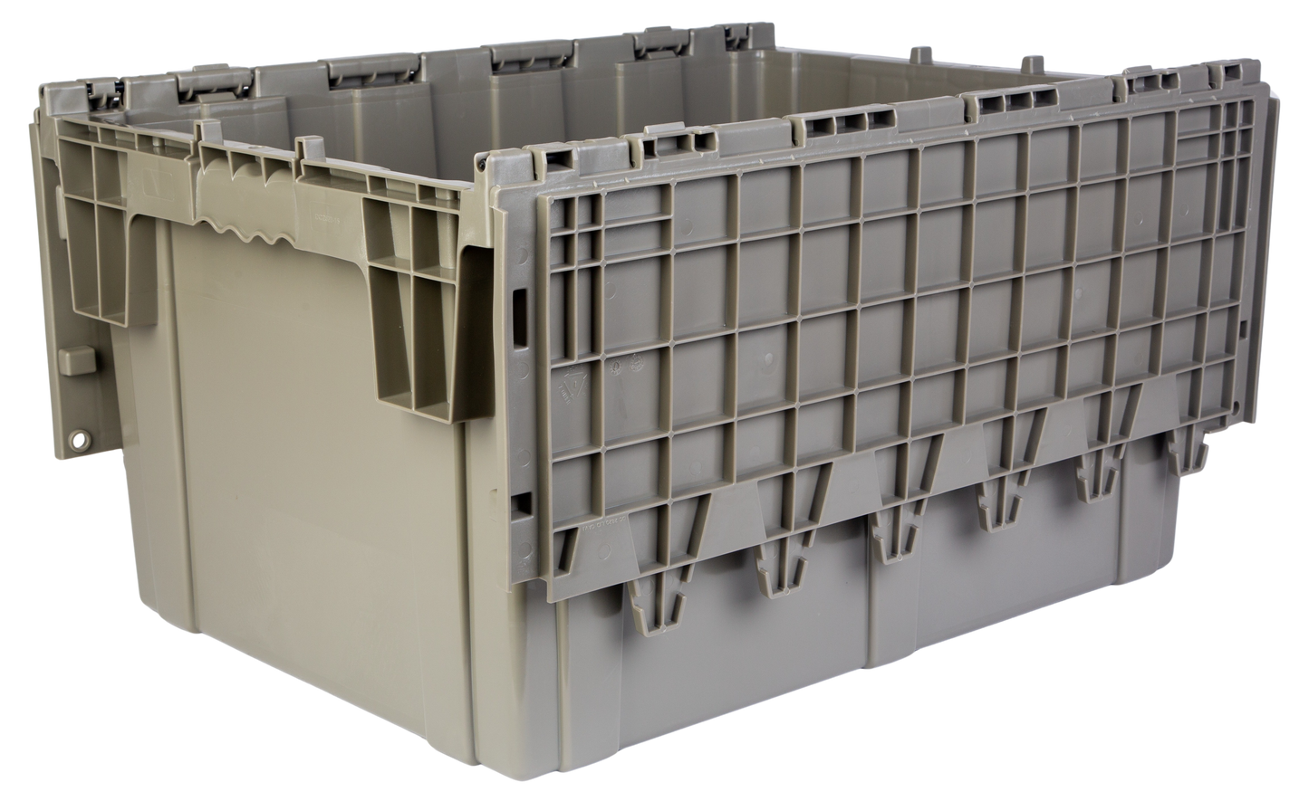 Hudson Exchange 28.1 x 20.8 x 15.6” (28.4 Gallon) Storage Tote Container with Attached Lid