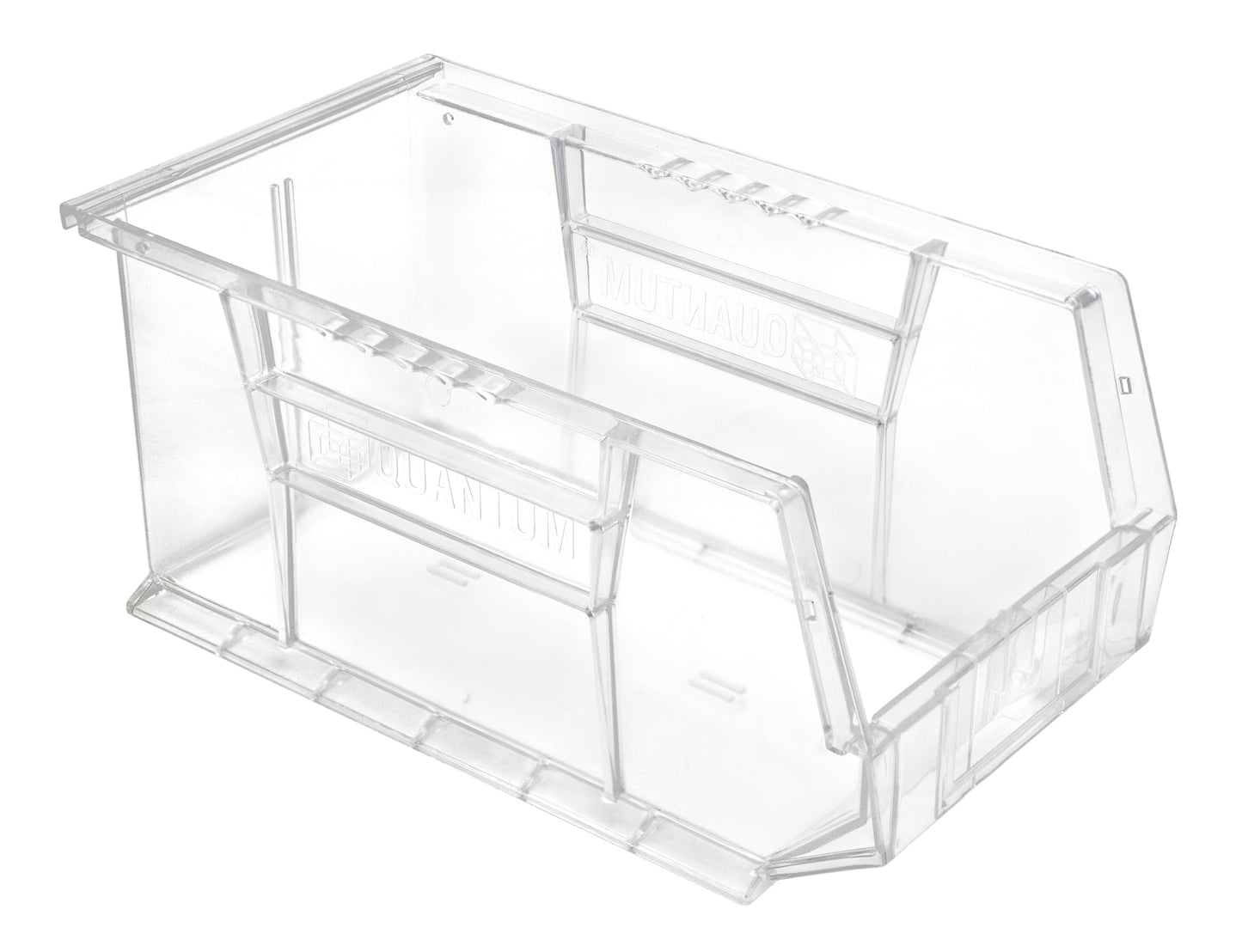 Hudson Exchange 15 x 8 x 7" Plastic Stackable Storage Bin and Hanging Container
