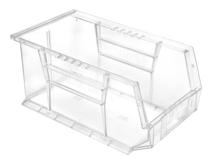 Hudson Exchange 15 x 8 x 7" Plastic Stackable Storage Bin and Hanging Container