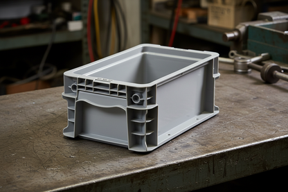 Hudson Exchange 12 x 7 x 5" (.75 Gallon) Straight Wall Handled Storage Container Tote