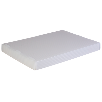 Hudson Exchange 18.25 x 13.25 x 2" Lid For Corrugated Space Age Handled Storage Container Mail Tote