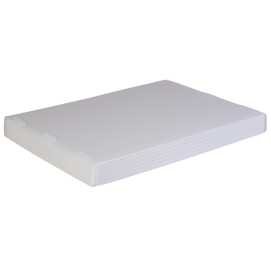 Hudson Exchange 18.25 x 13.25 x 2" Lid For Corrugated Space Age Handled Storage Container Mail Tote