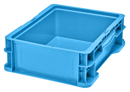Hudson Exchange 12 x 15 x 5" (2.2 Gallon) Straight Wall Handled Storage Container Tote