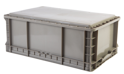 Hudson Exchange 24 x 15 x 9" (10.5 Gallon) Straight Wall Handled Storage Container Tote
