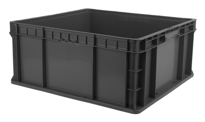 Hudson Exchange 24 x 22 x 11" (19.4 Gallon) Straight Wall Handled Storage Container Tote