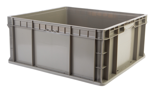 Hudson Exchange 24 x 22 x 11" (19.4 Gallon) Straight Wall Handled Storage Container Tote