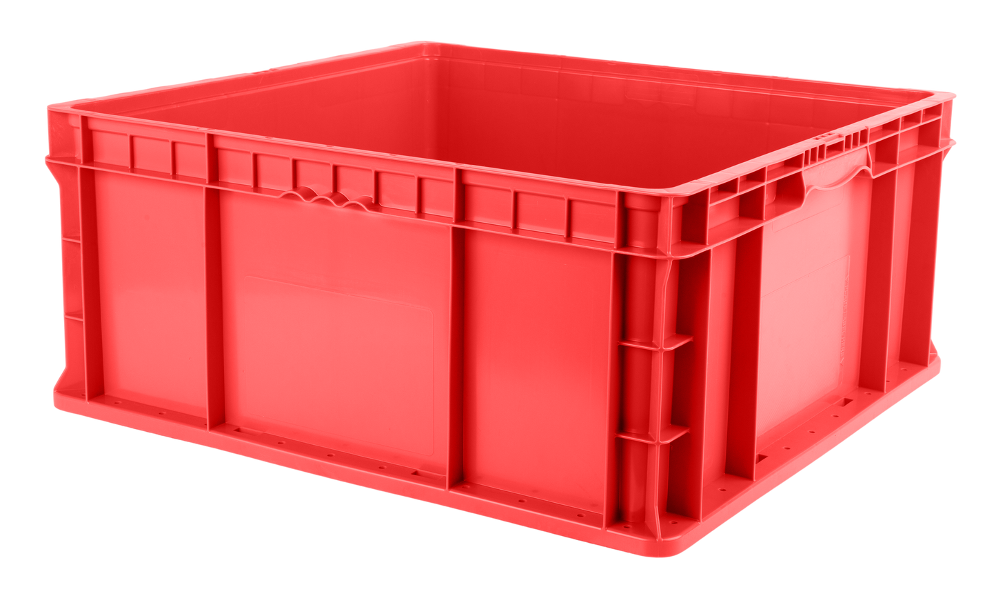 Hudson Exchange 24 x 22 x 11" (19.4 Gallon) Straight Wall Handled Storage Container Tote