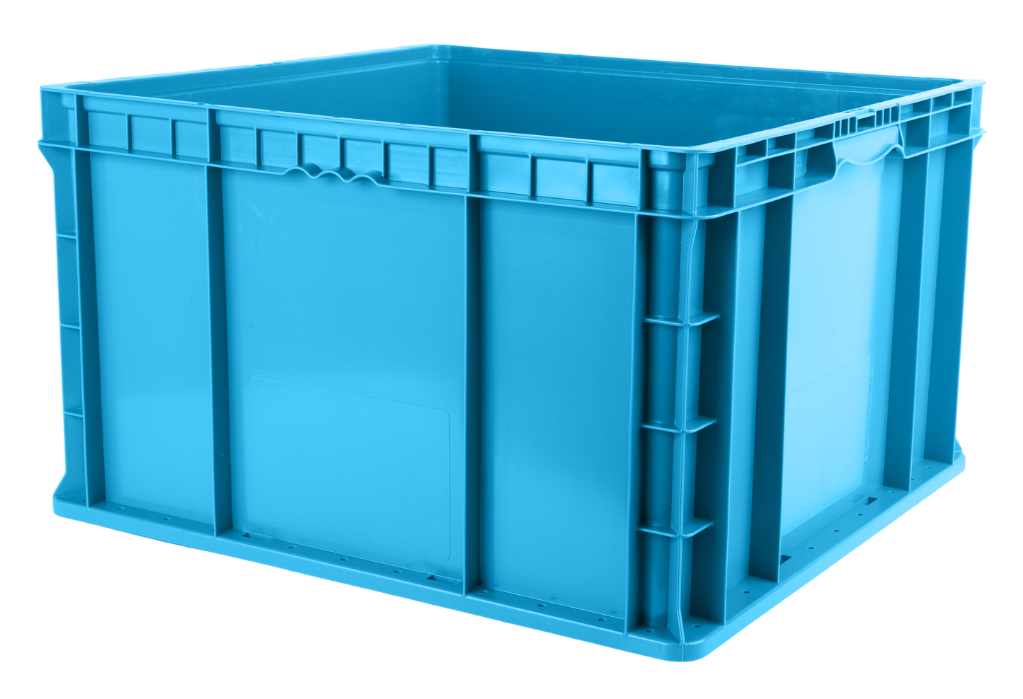 Hudson Exchange 24 x 22 x 14.5" (26.2 Gallon) Straight Wall Handled Storage Container Tote