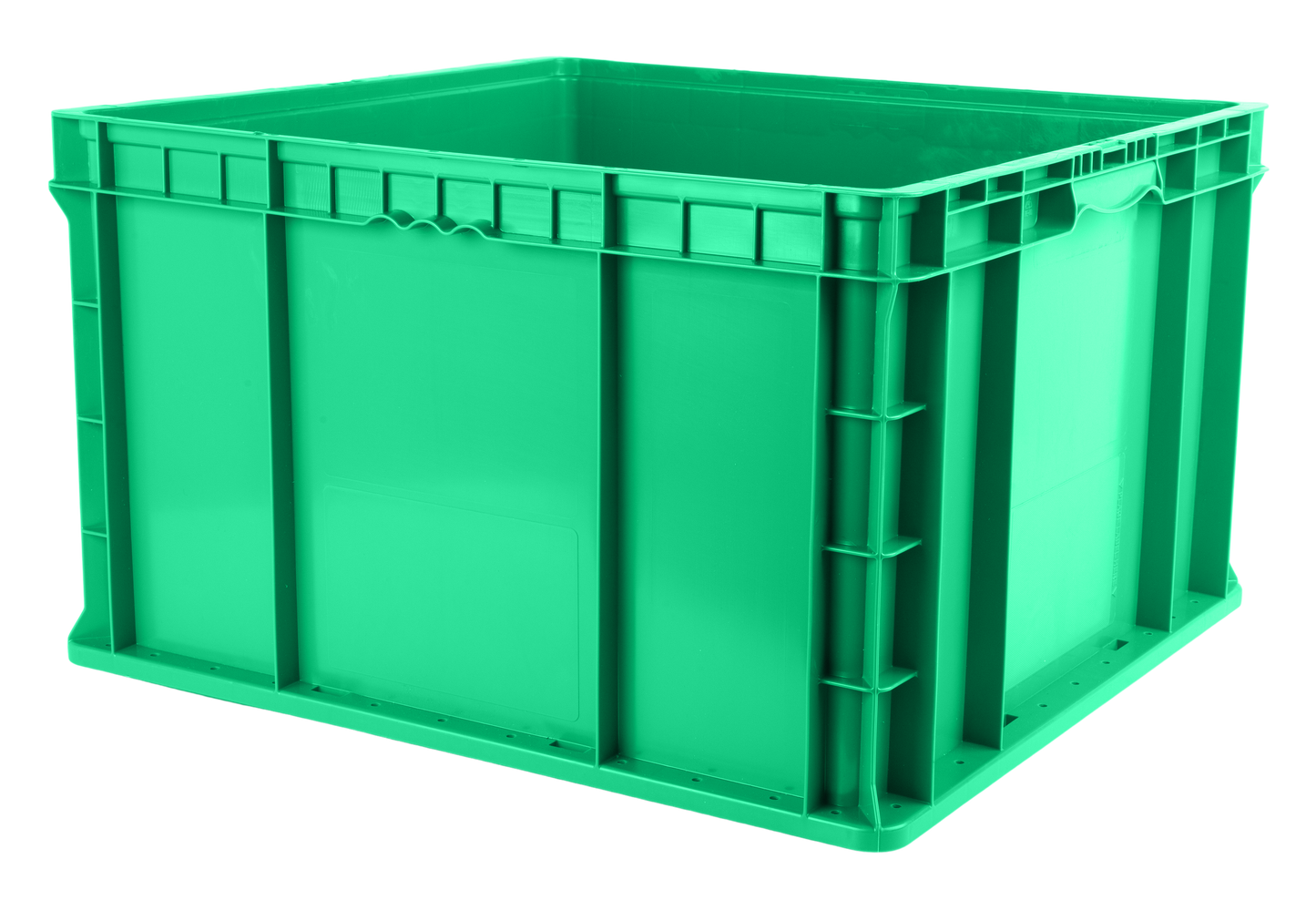 Hudson Exchange 24 x 22 x 14.5" (26.2 Gallon) Straight Wall Handled Storage Container Tote