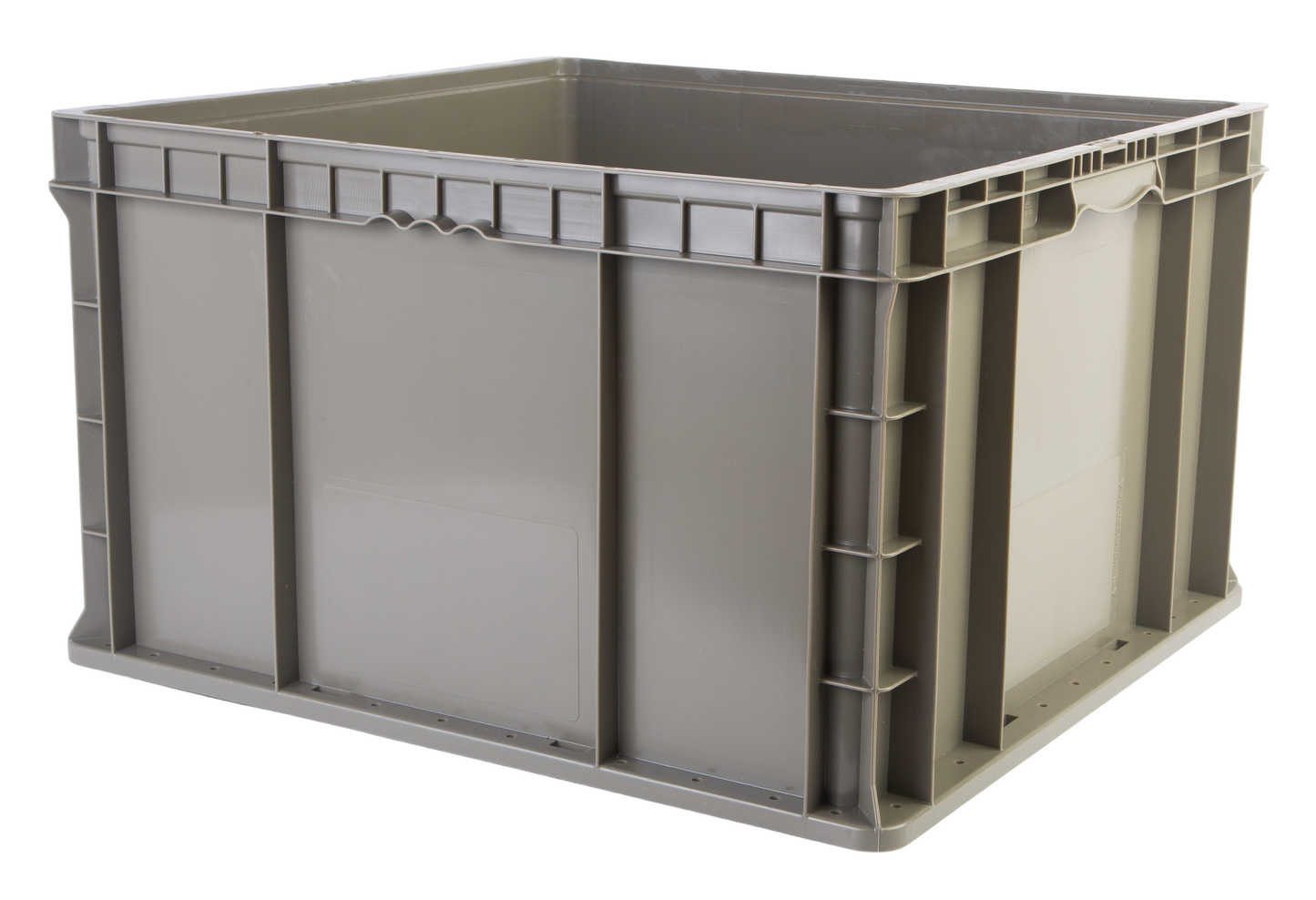 Hudson Exchange 24 x 22 x 14.5" (26.2 Gallon) Straight Wall Handled Storage Container Tote