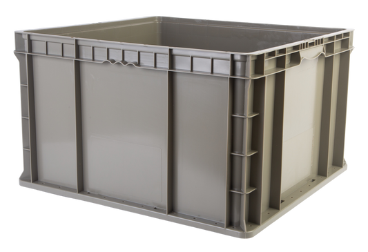 Hudson Exchange 24 x 22 x 14.5" (26.2 Gallon) Straight Wall Handled Storage Container Tote