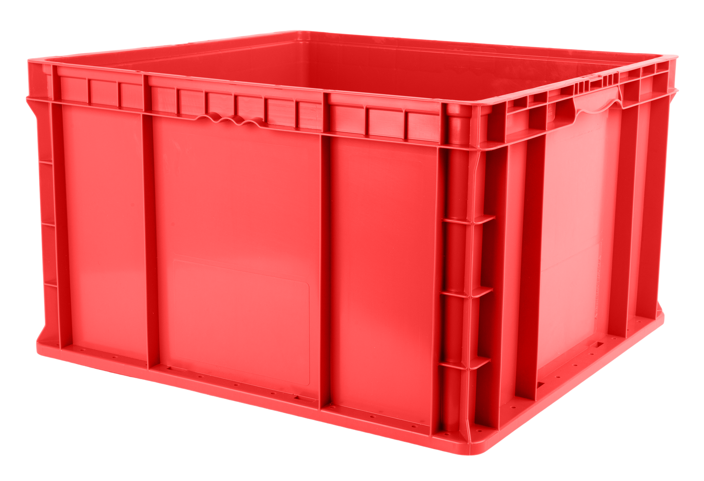 Hudson Exchange 24 x 22 x 14.5" (26.2 Gallon) Straight Wall Handled Storage Container Tote