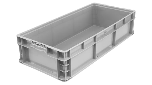 Hudson Exchange 32 x 15 x 7.5" (11.5 Gallon) Straight Wall Handled Storage Container Tote