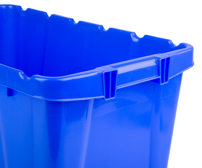 Hudson Exchange 25.8 x 16.2 x 14.5" (18 Gallon) Recycle Container Curbside Tote Bin