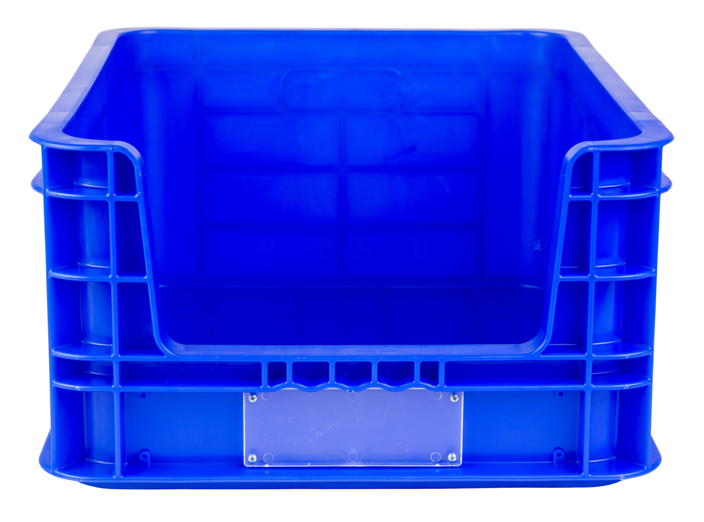 Hudson Exchange 19.5 x 15.75 x 9.25 (35 liter) Industrial Stackable Hopper Pick-Bin Container, Blue