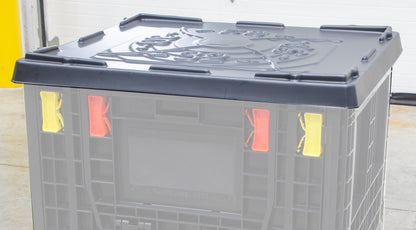 32x30" Lid for Collapsible Bulk Container, Black
