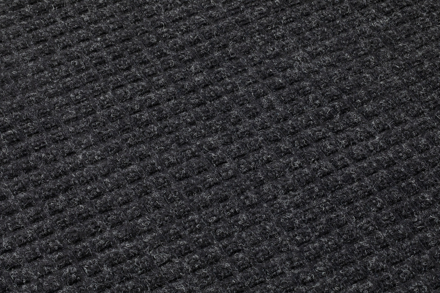 Waffle Entryway Mat With Fabric Border