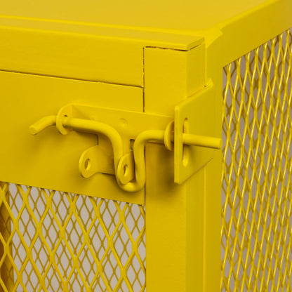 Jamco CH040 33x40x40" (4 Cylinder) Safety Steel Mesh Metal Flammable Horizontal Storage Cylinder Cabinet for Gas & Propane
