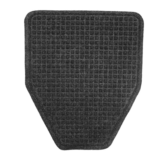 M+A Matting 20 x 17" Restroom Urinal Mat, Launderable, Charcoal