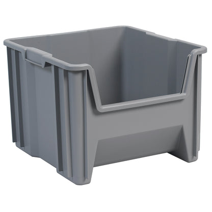 Akro-Mils (2 Pack) 13018 Stak-N-Store Bin Plastic Storage Container