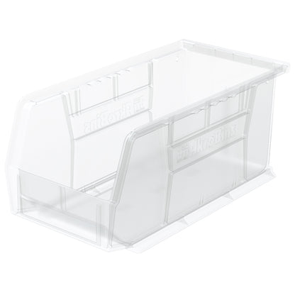 Hudson Exchange 11 x 5.5 x 5" Plastic Stackable Storage Bin and Hanging Container