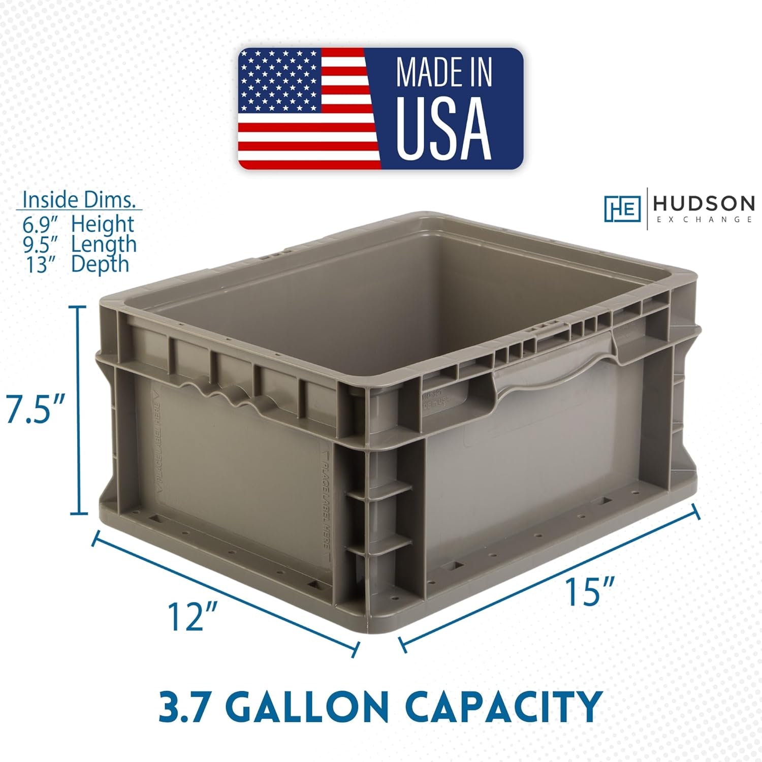 Gallon Buckets Buy Hudson Exchange Gallon HDPE Bucket Online