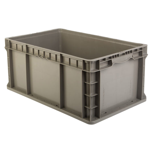 Hudson Exchange 24 x 15 x 11" (12.7 Gallon) Straight Wall Handled Storage Container Tote