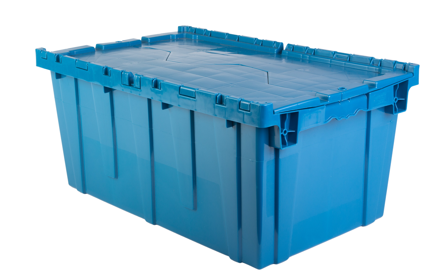 Hudson Exchange 27.3 x 17.2 x 12.6" (18.7 Gallon) Storage Tote Container with Attached Lid